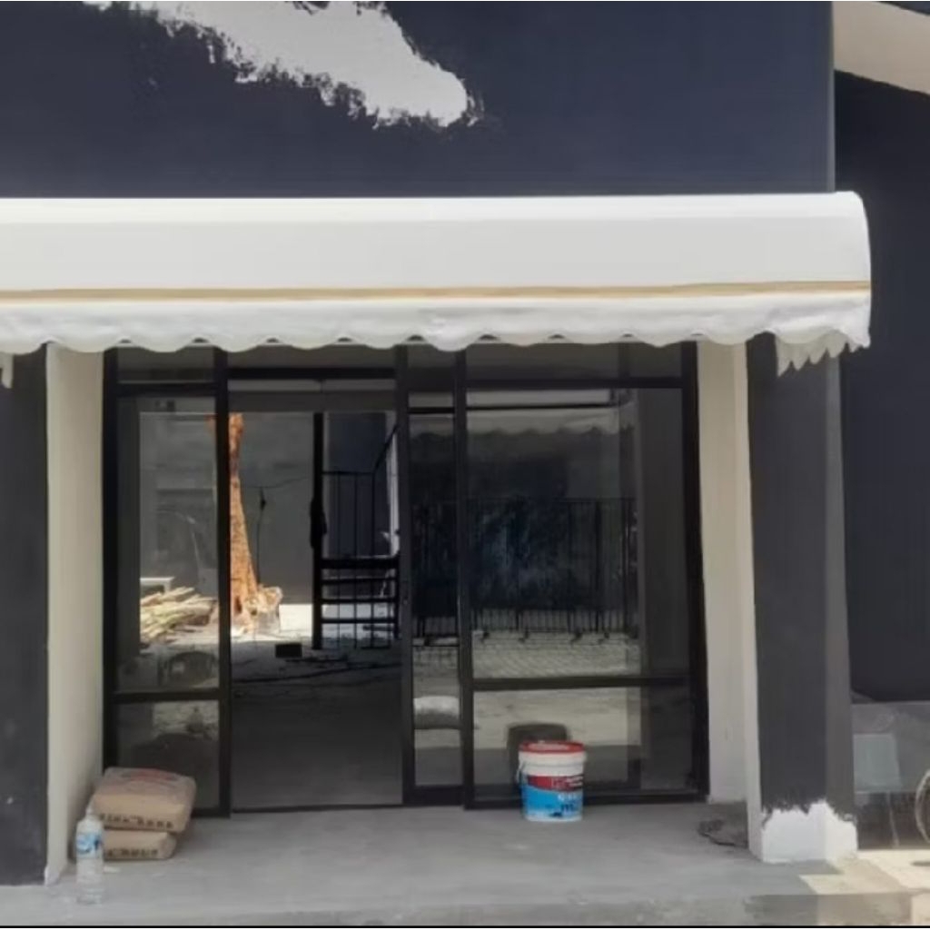 kanopi kain model lengkung berkualitas