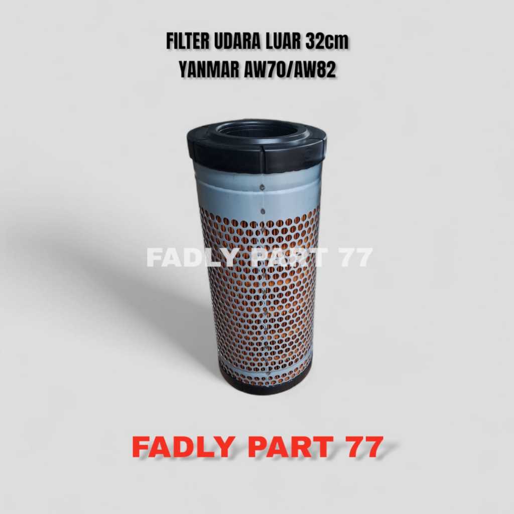 SARINGAN UDARA LUAR PANJANG 32 CM / FILTER AIR UNTUK YANMAR AW70/82 COMBINE HARVESTER