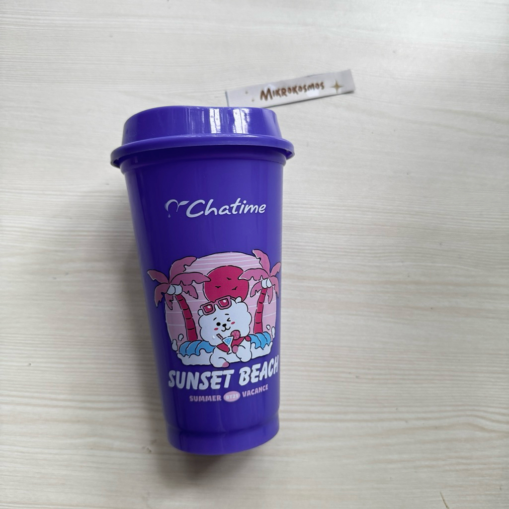 NEW Tumblr chatime x BT21 - BTS official merchandise limited collab siap kirim