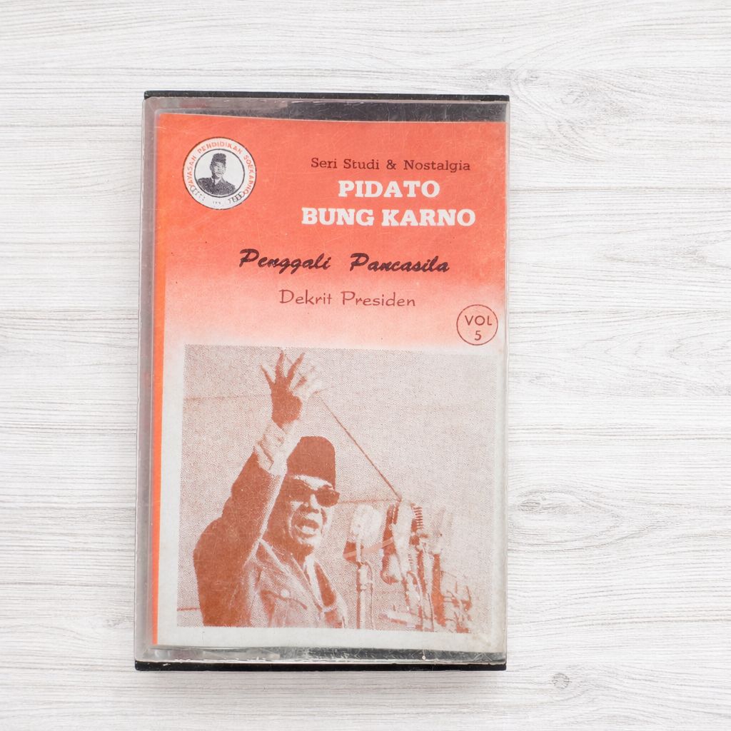 Kaset Pita Pidato Bung Karno - Penggali Pancasila