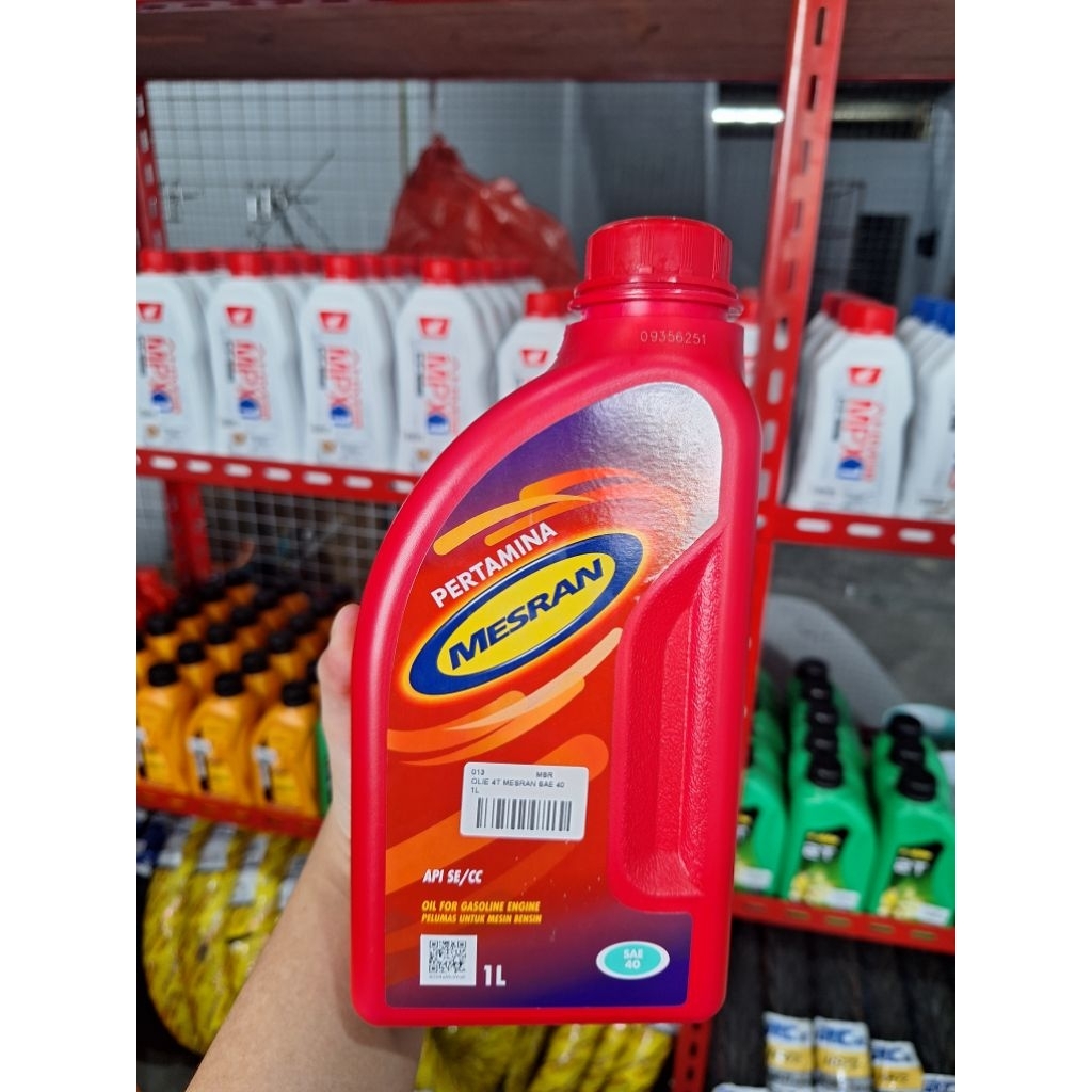 OLI PERTAMINA MESRAN SAE 40 - 1 LITER TERMURAH & 100% ORIGINAL