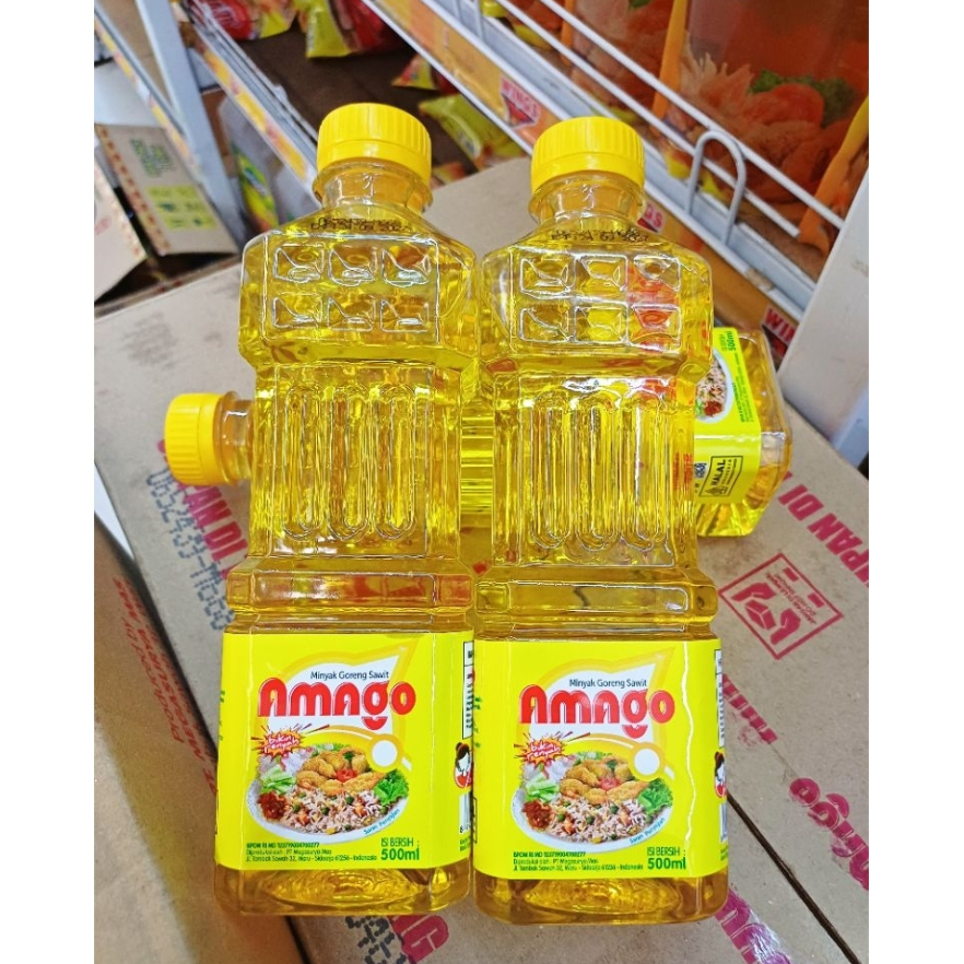 MINYAK GORENG AMAGO 250ML & 500ML / MINYAK GORENG FITRI / MINYAK GORENG MURAH / JUAL MINYAK MURAH SI