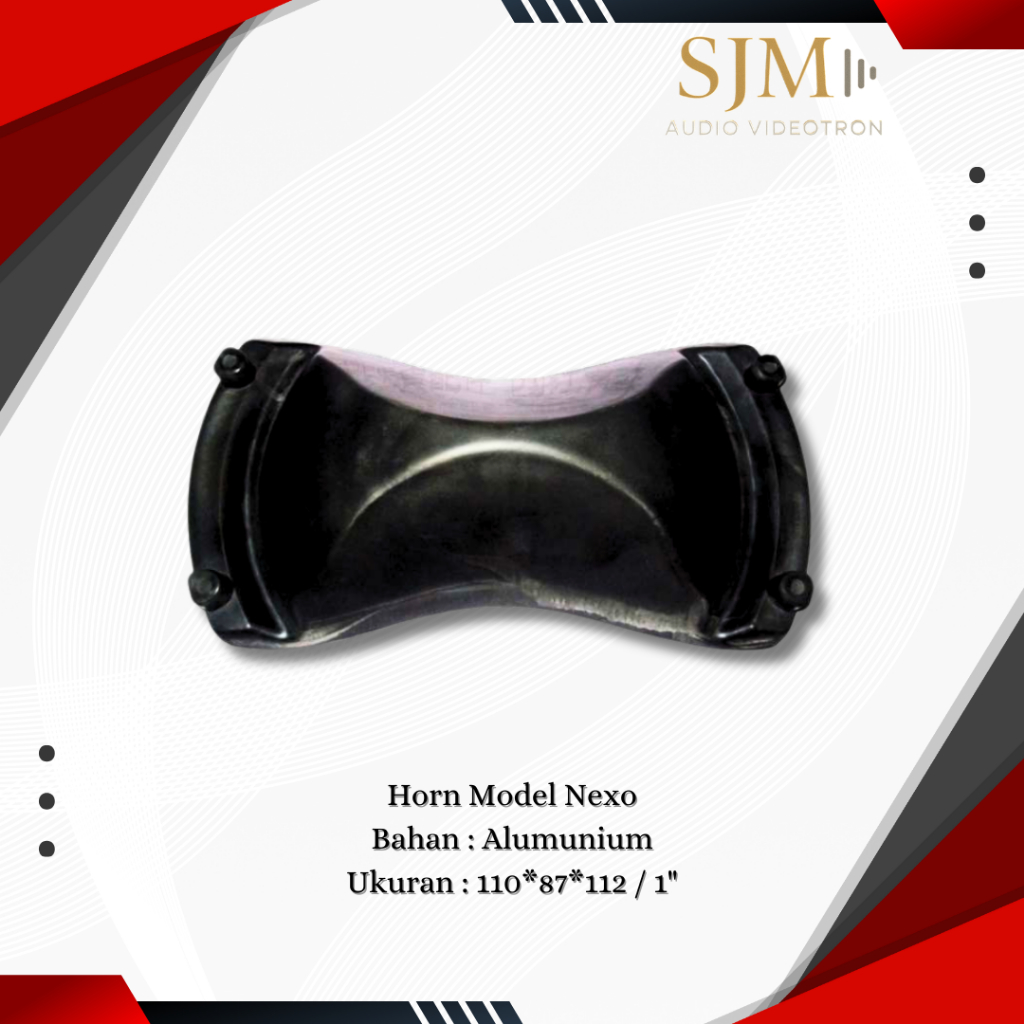 HORN : Corong Horn Speaker Model Nexo Phase Plug 10 inch