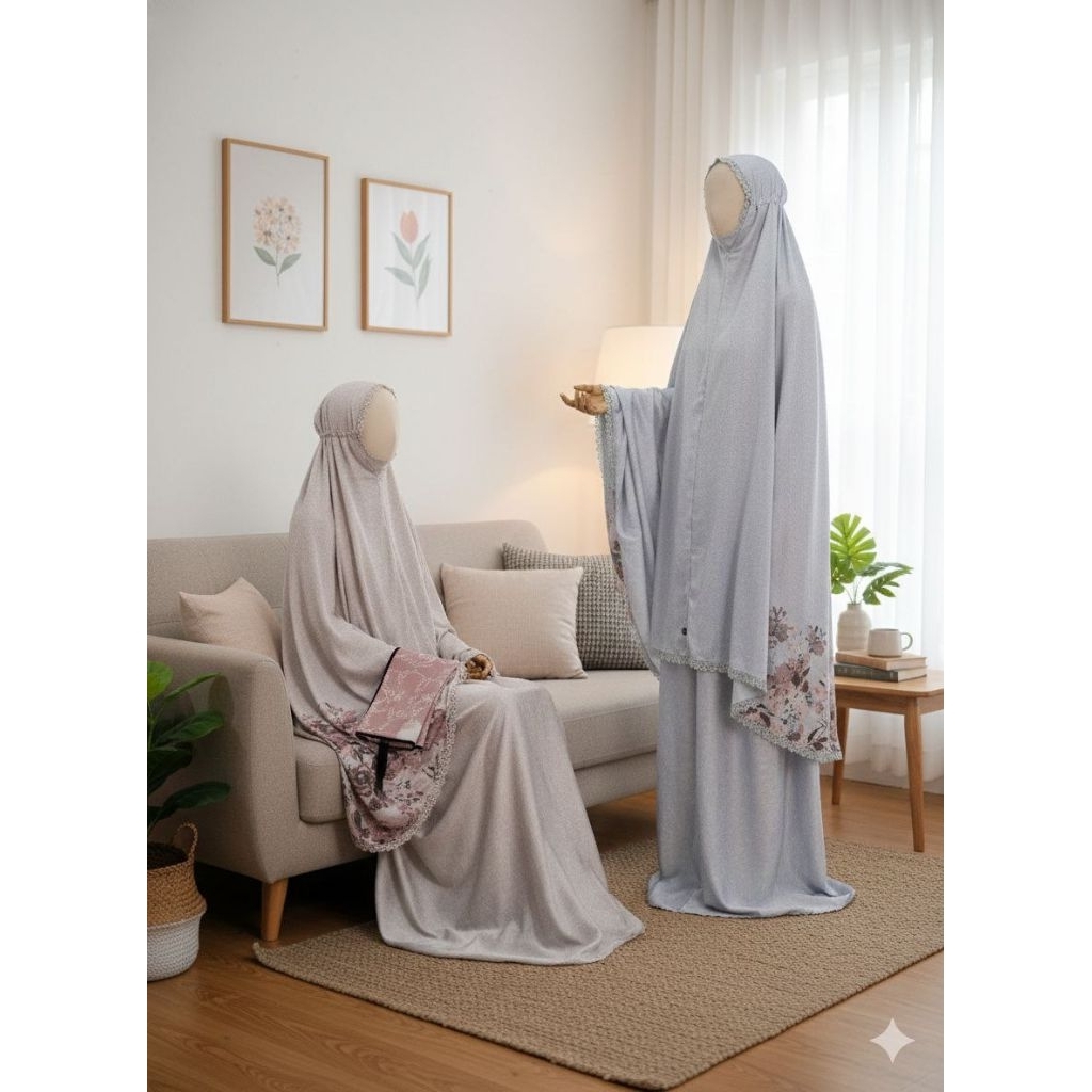 TERBARU MUKENA EXCLUSIVE MAISARA PREMIUM / MUKENA SILK BLOSSOM MAISARA PREMIUM