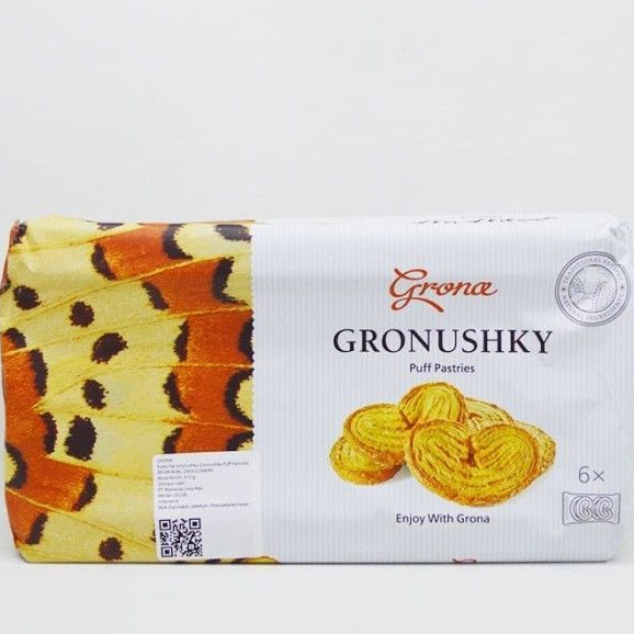 Grona Gronushky Puff Pastries Import 210g