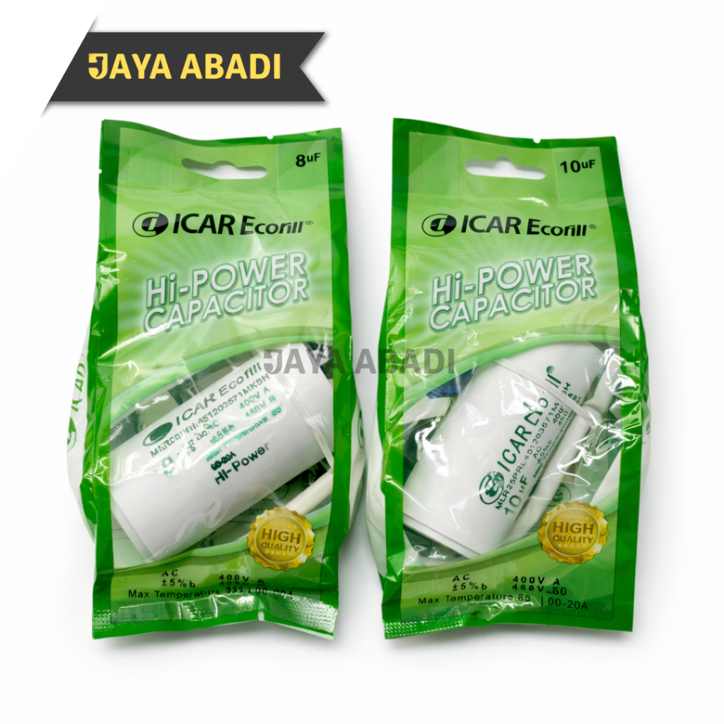 Kapasitor Icar Ecofil Original, 8uf 10uf / Capasitor Icar Ecofill Original, 8uf 10uf