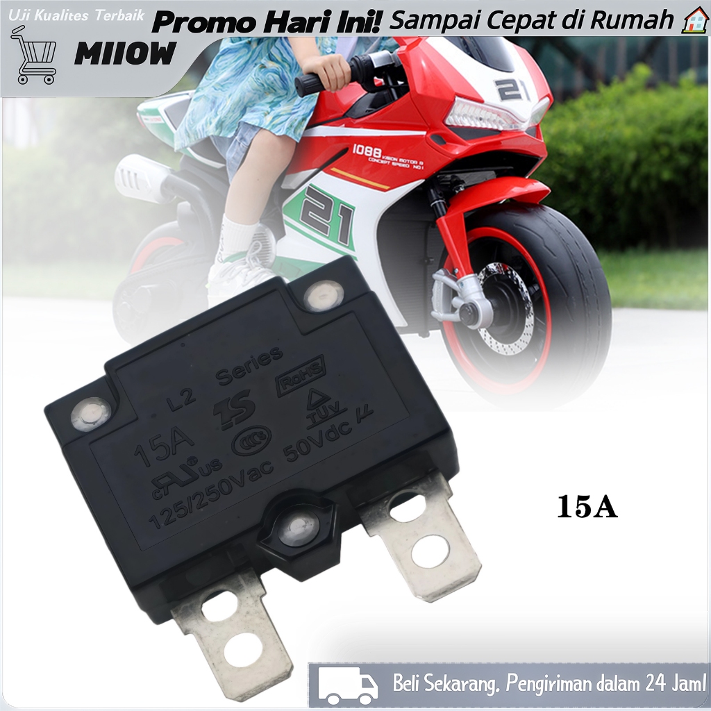 Sekring Relay Mobil Aki Anak15 Amper Sikring Line Out Battery Mobil Mobilan Aki