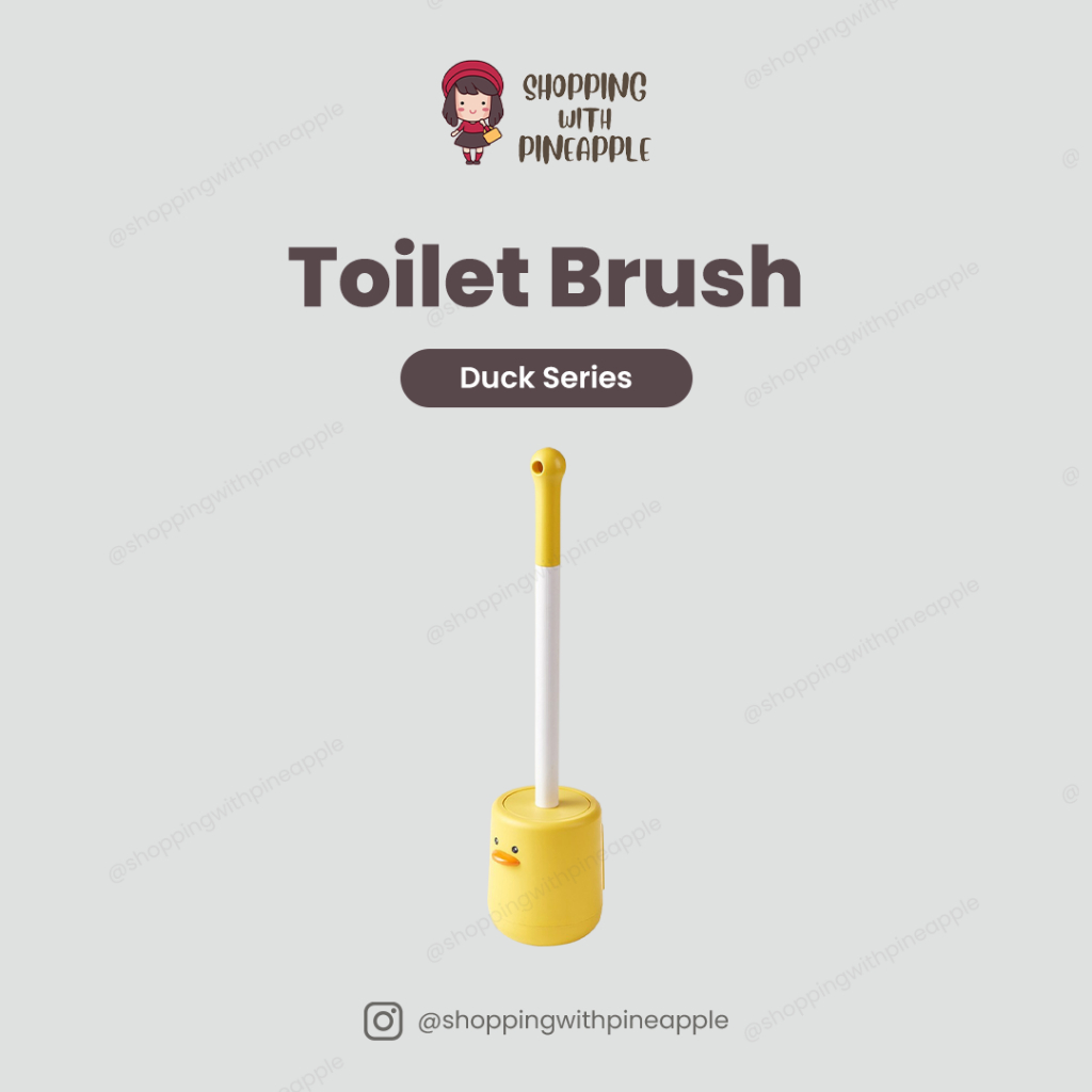 SWP - Sikat WC Tempel / Sikat Closet Tempel / Sikat WC Unik Lucu / Sikat WC Duck
