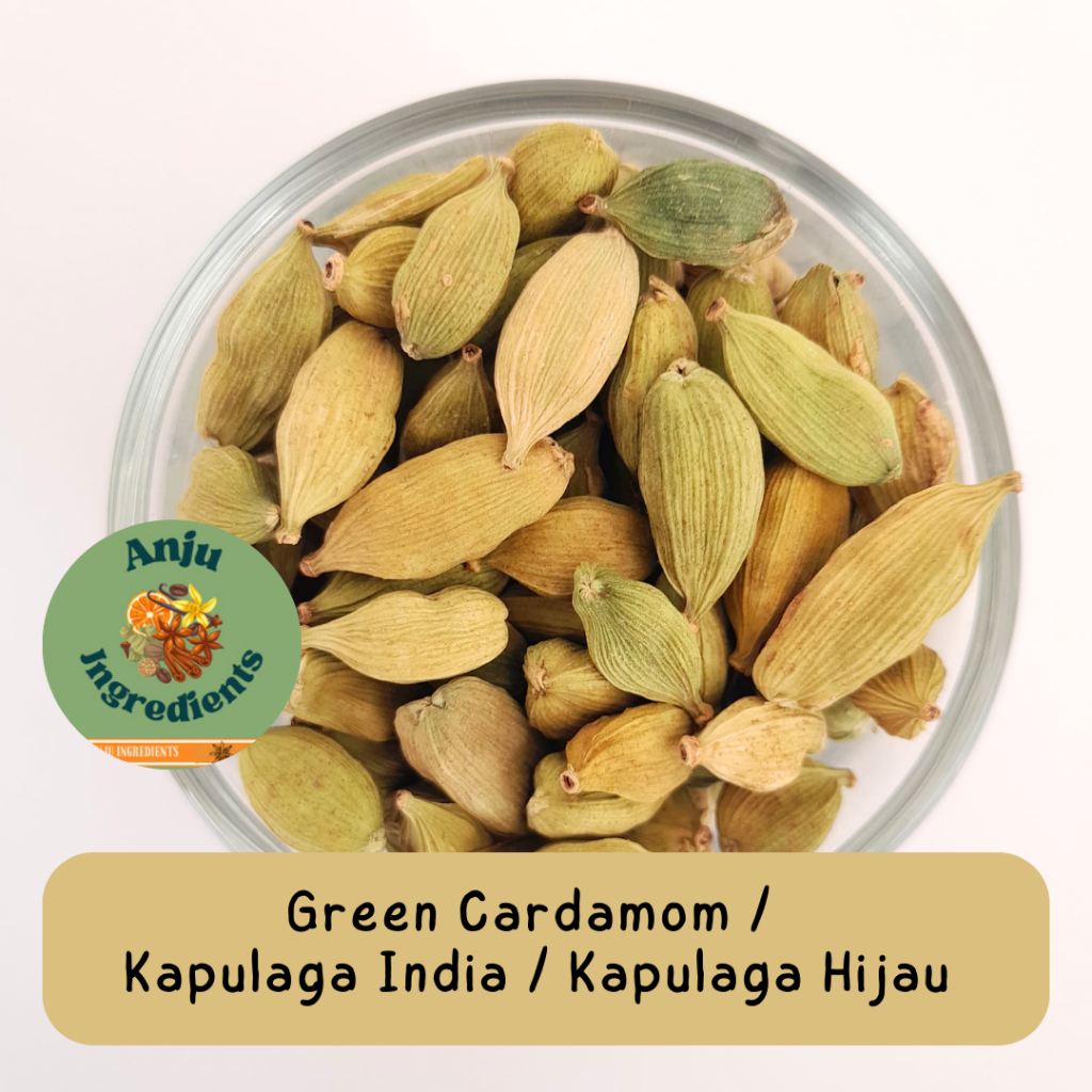Green Cardamom 1kg / Kapulaga India / Kapulaga Hijau