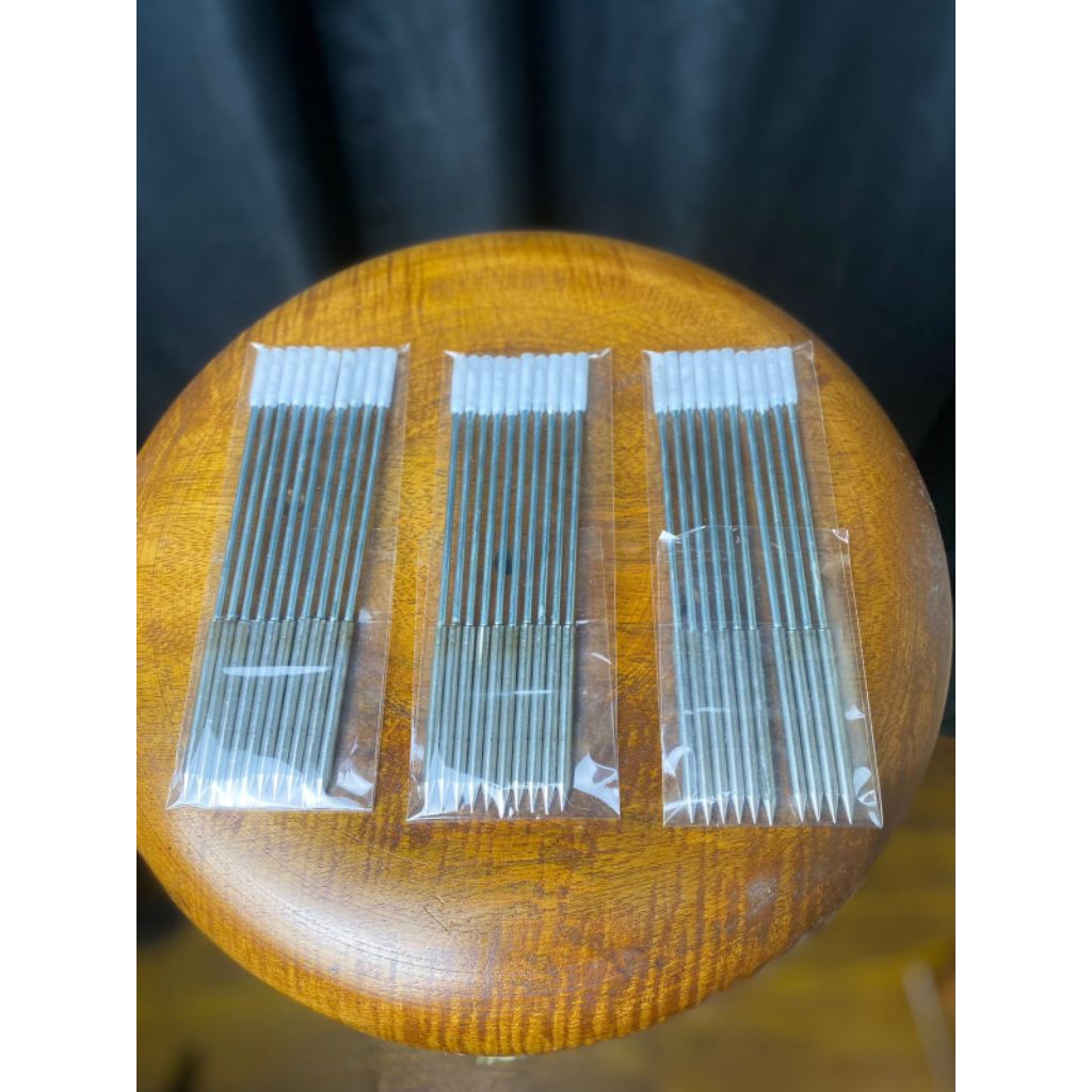 (isi 10) Paser Ikan 4.5 mm Mata Panah Ikan Panjang 12 Cm Stenlis