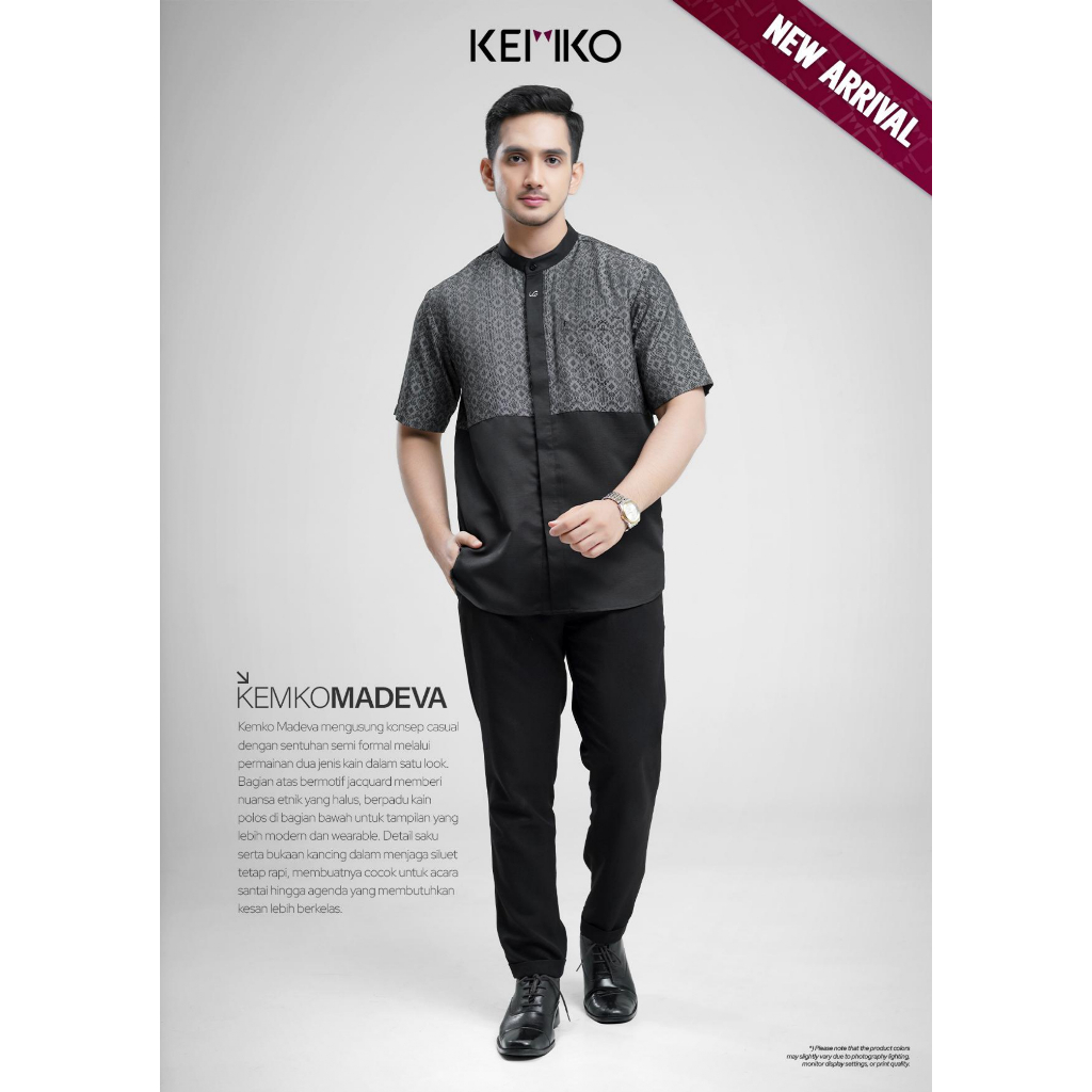 Kemko Madeva | Kemeja Koko Madeva | Koko Dewasa| Baju Koko Dewasa Terbaru | Baju koko  rabbani origi