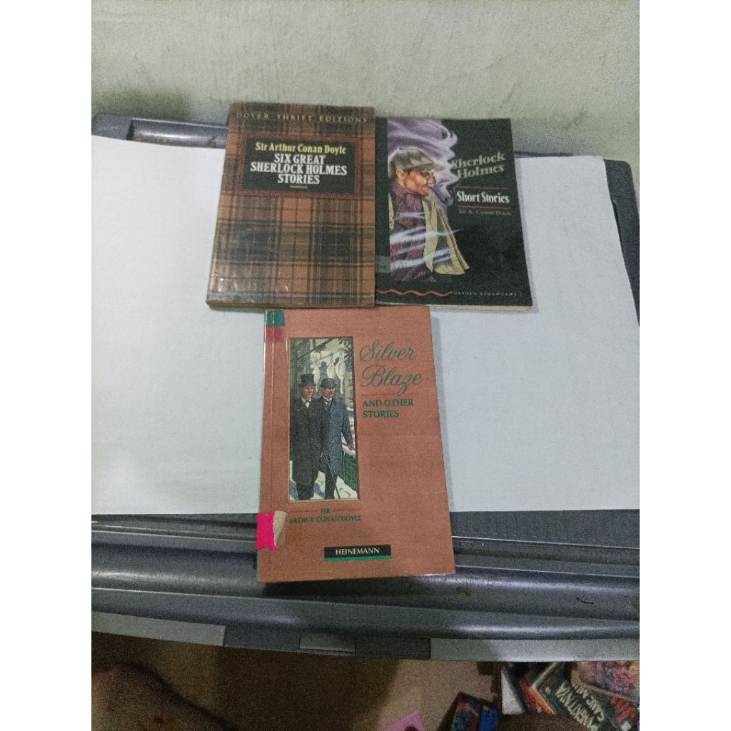 novel import Sherlock Holmes short Stories, Six graet Sherlock Holmes Stories silver blaze and other