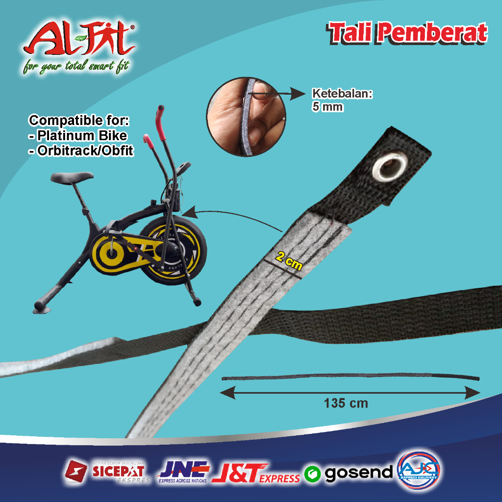 Spare Part Tali Pemberat Sepeda Statis Platinum Bike Orbitrack