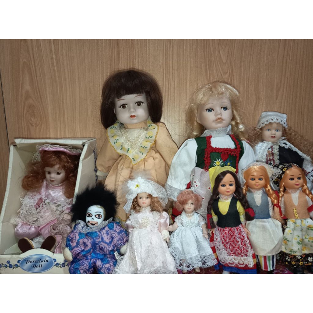 Boneka/Doll Porcelain K. Kaca