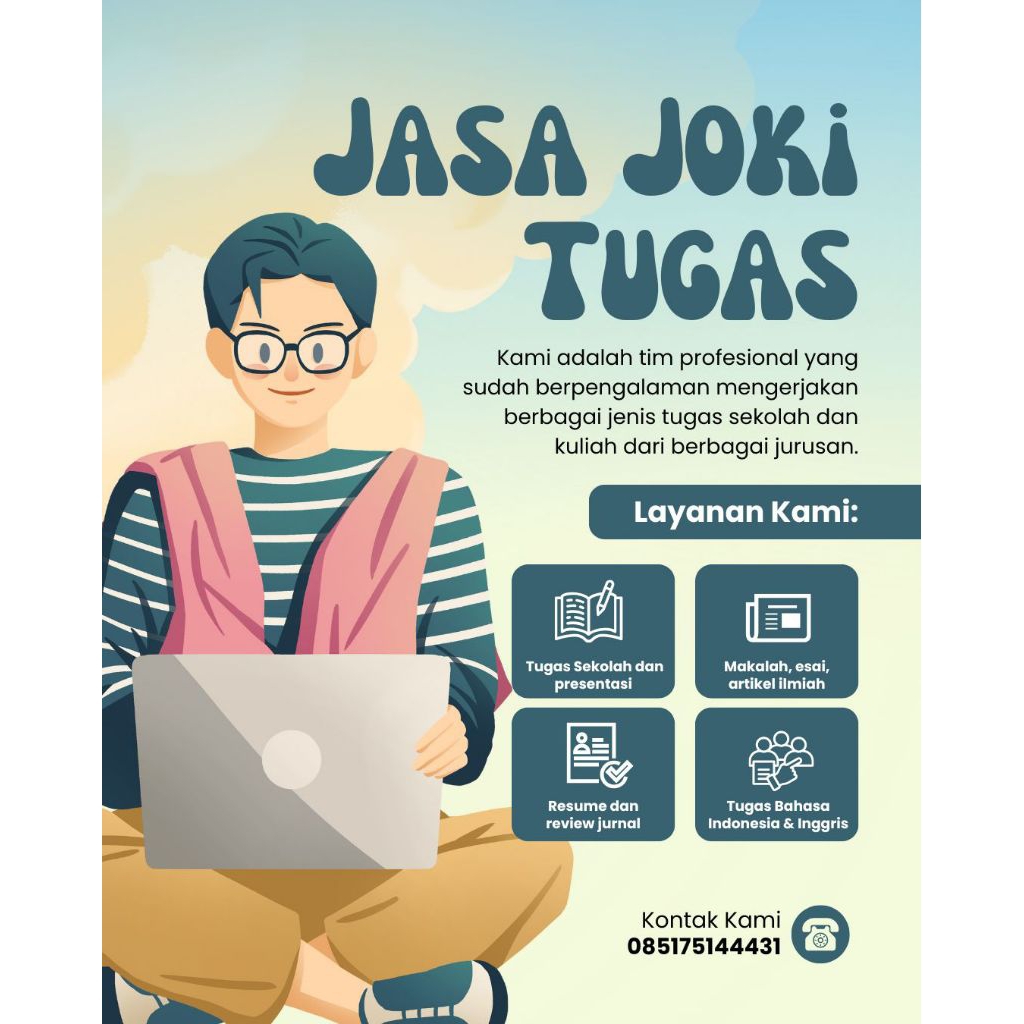 Jasa Joki Tugas Sekolah