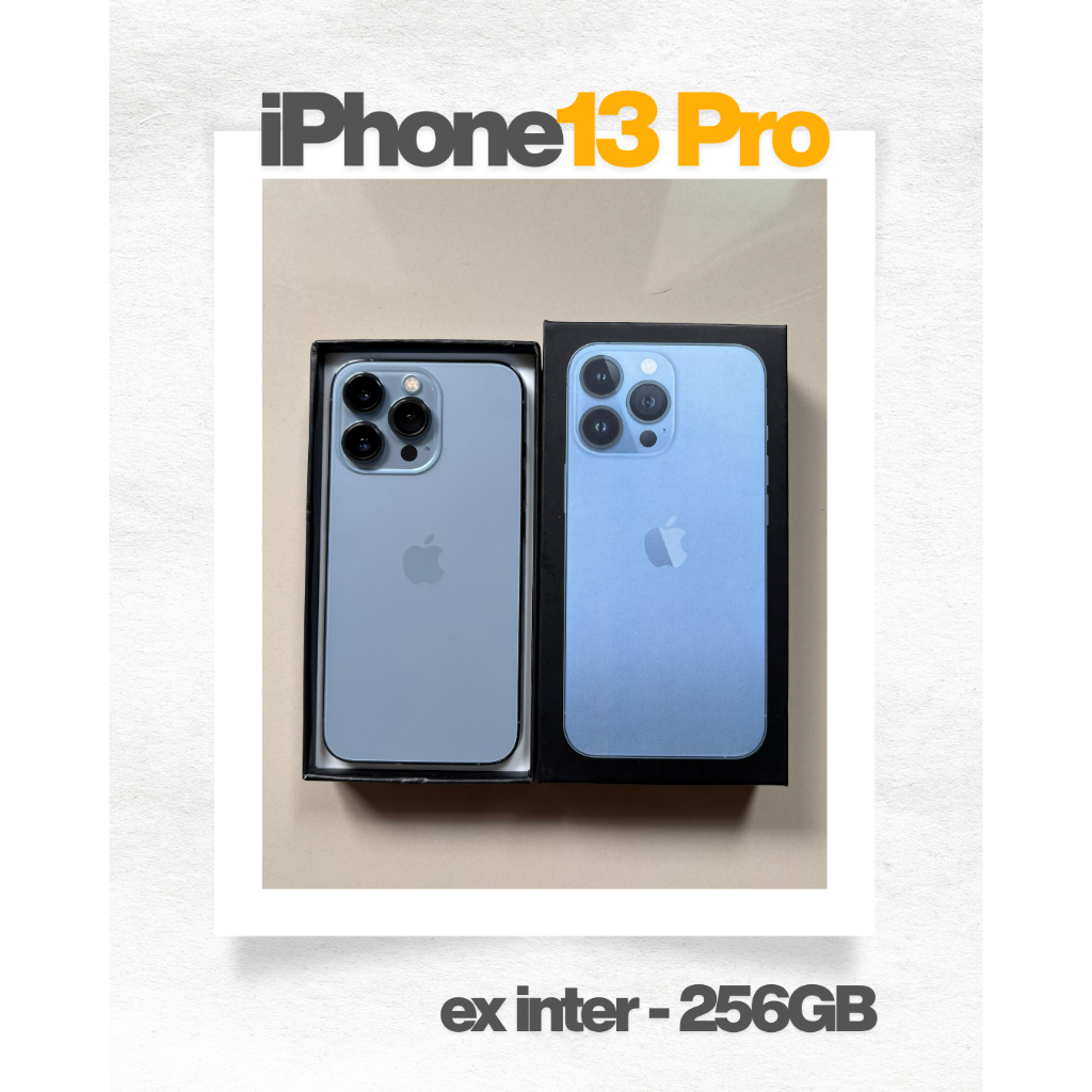 iPhone 13 PRO 256GB ALL OPERATOR - Second Inter Original Apple