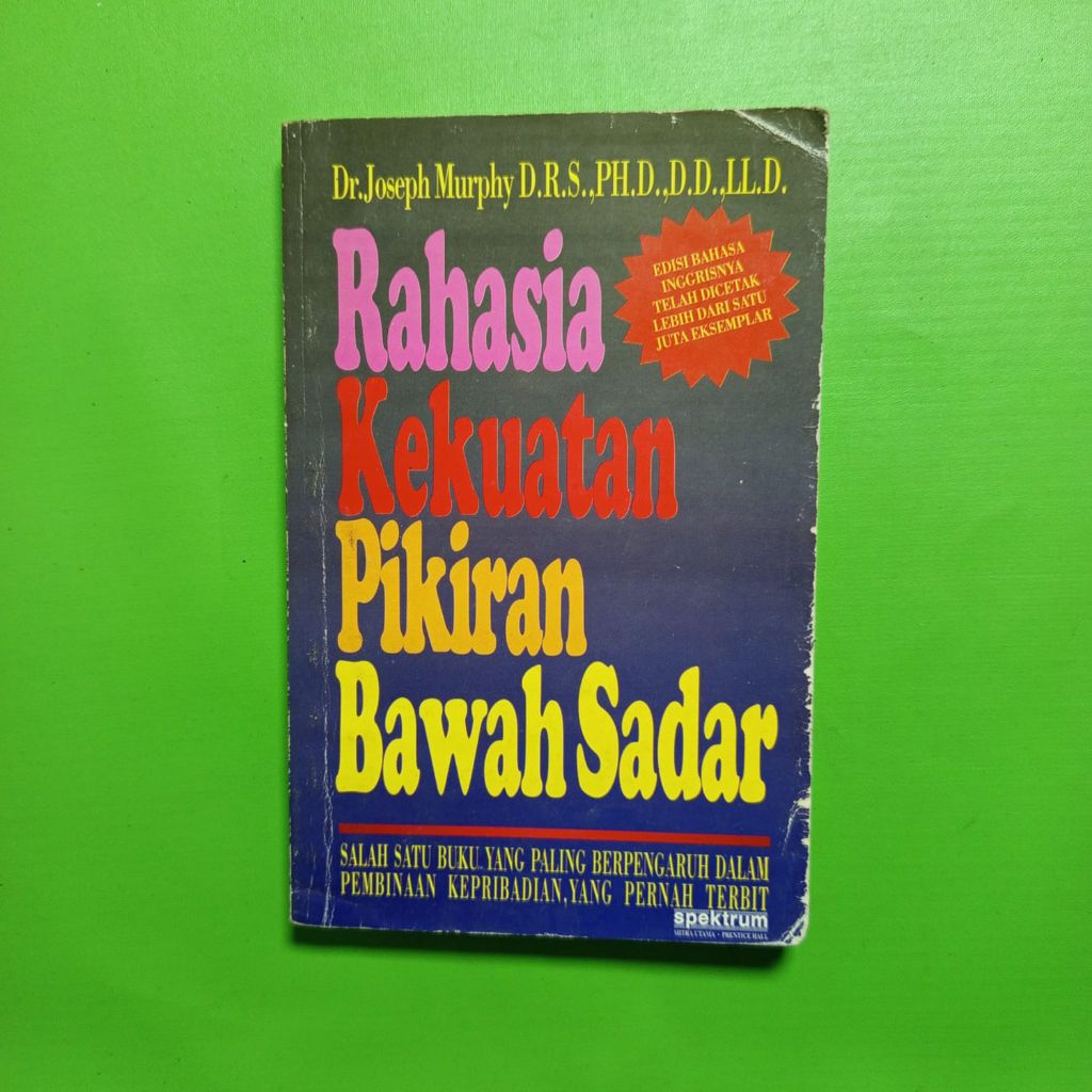 ORIGINAL Buku Rahasia Kekuatan Pikiran Bawah Sadar - Dr. Joseph Murphy