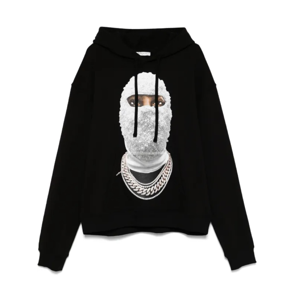 Hoodie Pria Streetwear Premium IH NOM UH NIT MUMMY Sweater Hitam Hip Hop Oversize Unisex