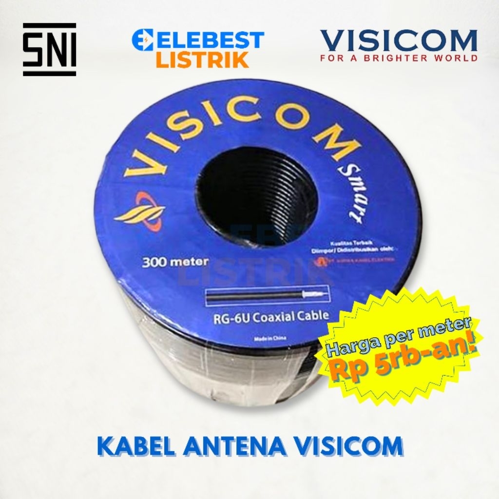 (PER METER) VISICOM Kabel Antena