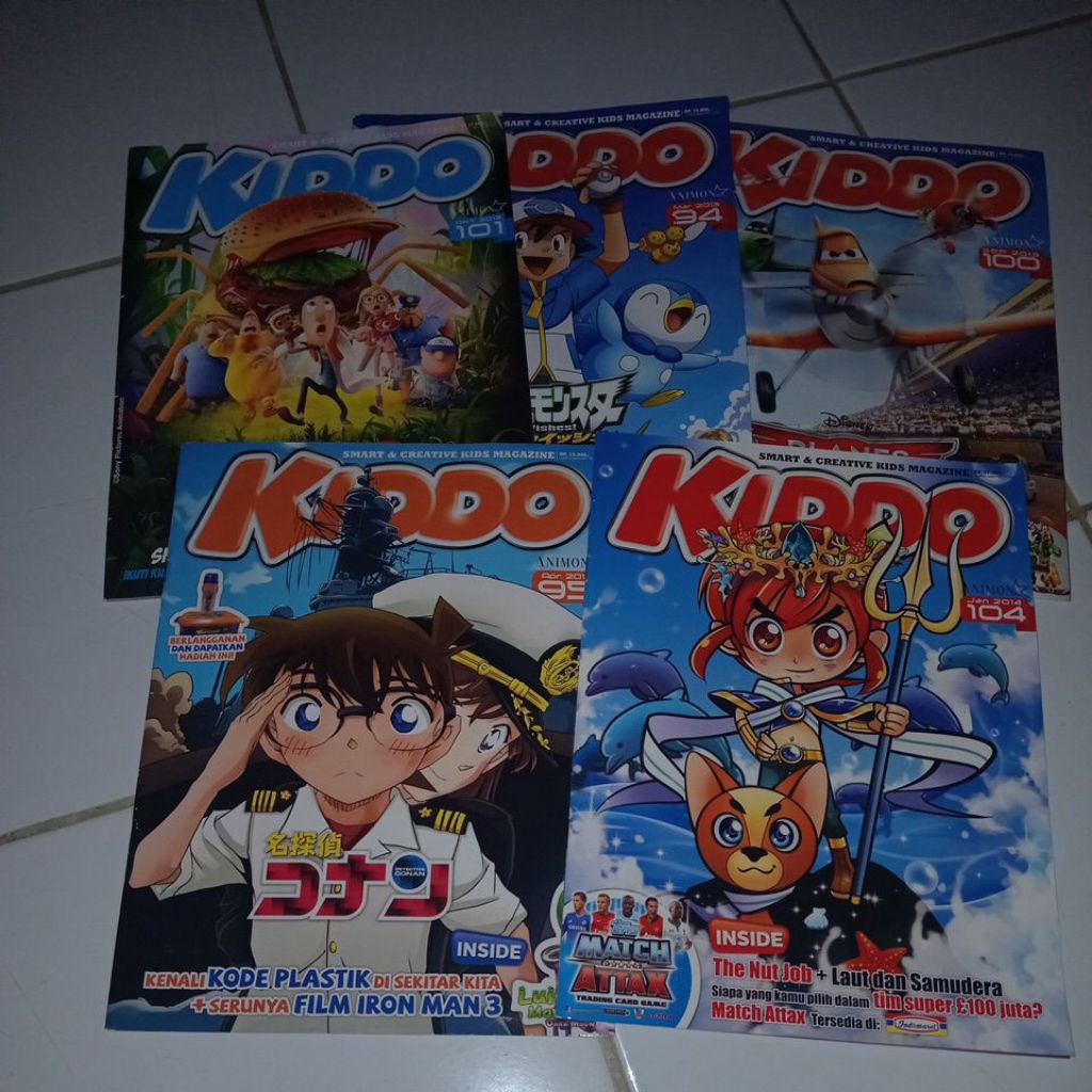 buku majalah kiddo