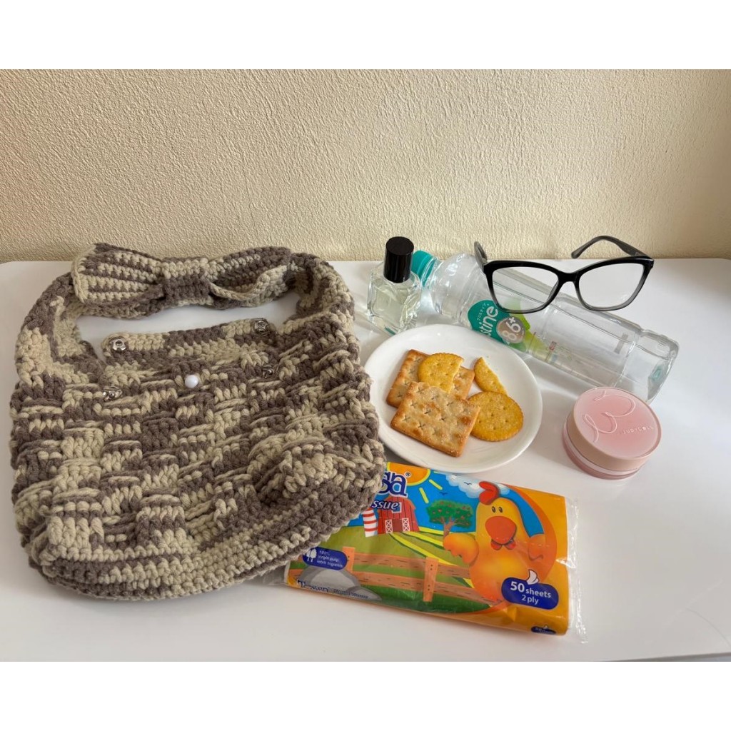 [littlecornercrochet] | Board Crochet Bag - Tas Rajut | Crochet Bag