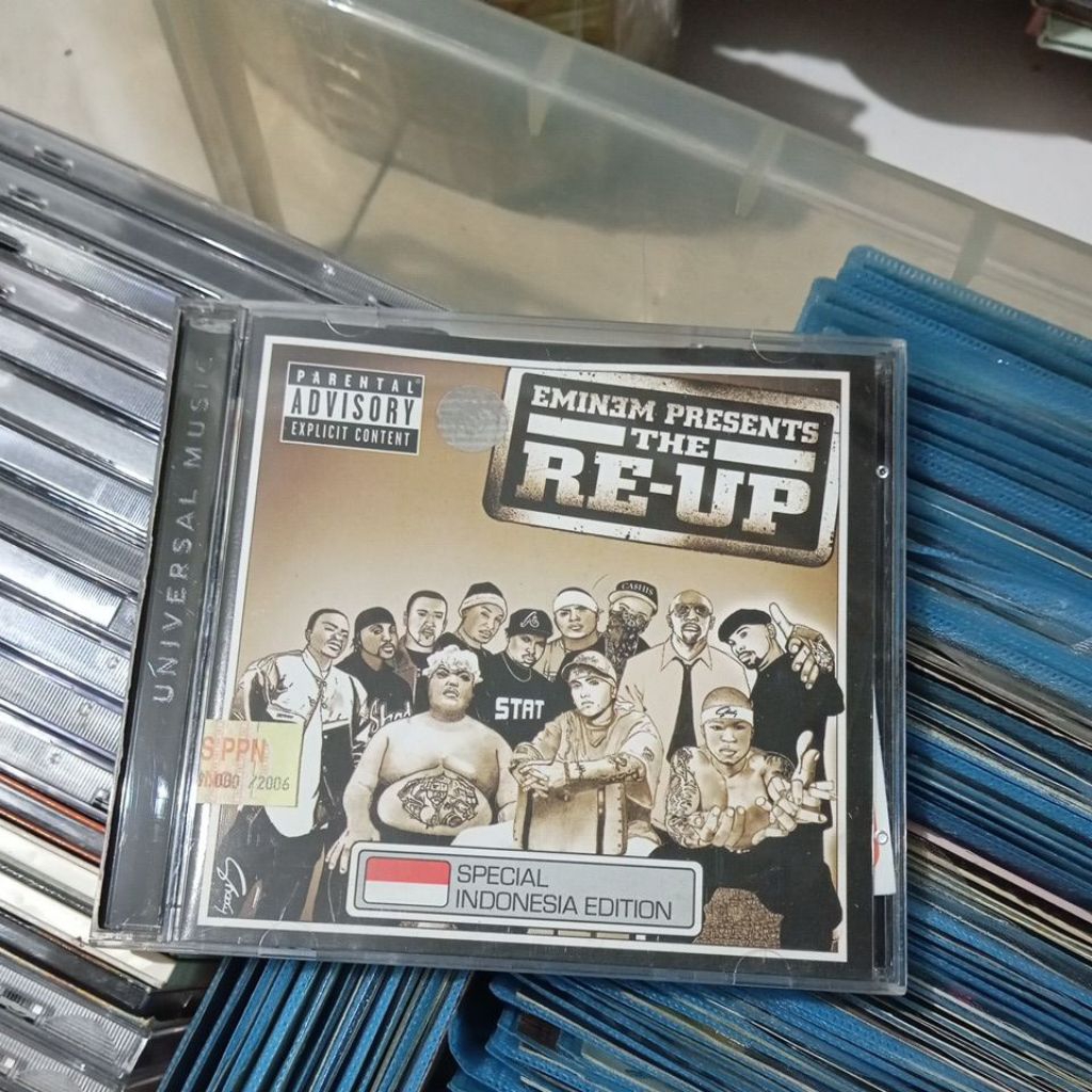 cd eminem present the re up
