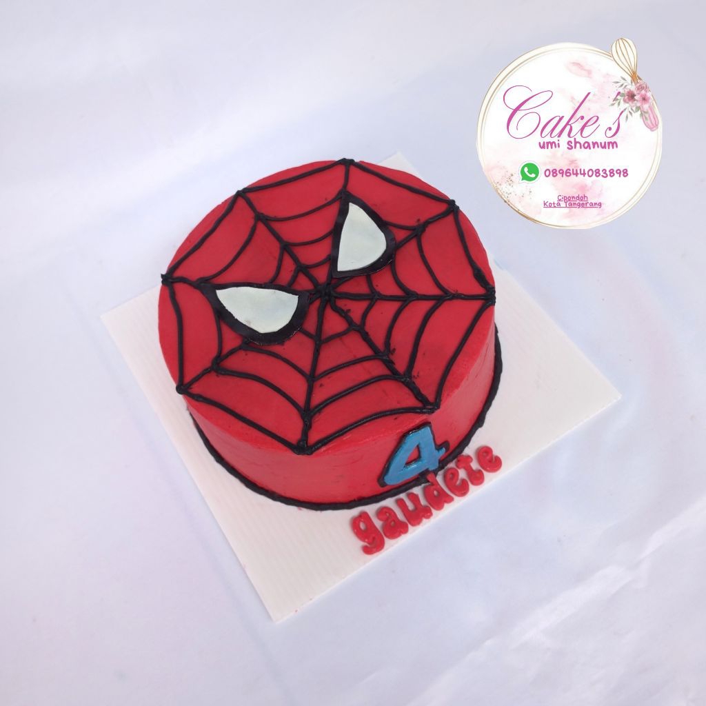 kue ulang tahun spiderman kue ulang tahun anak anak