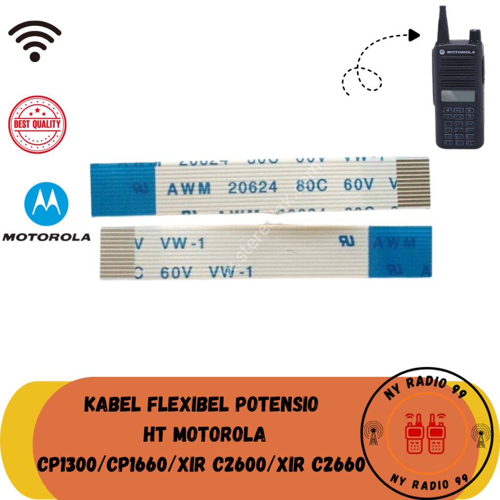 KABEL FLEXIBEL POTENSIO HT MOTOROLA CP1300 CP1660 HT MOTOROLA CP1300 CP1660