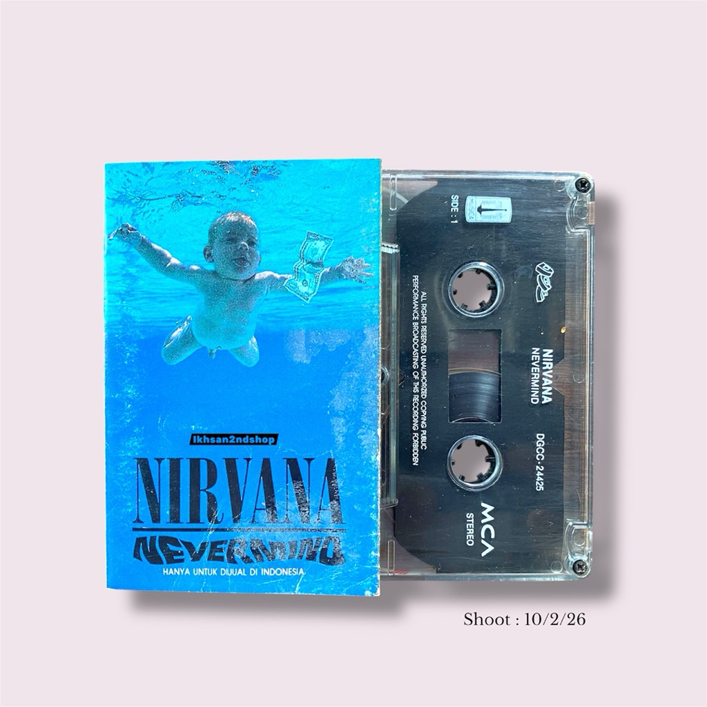 Kaset Pita Nirvana - Nevermind