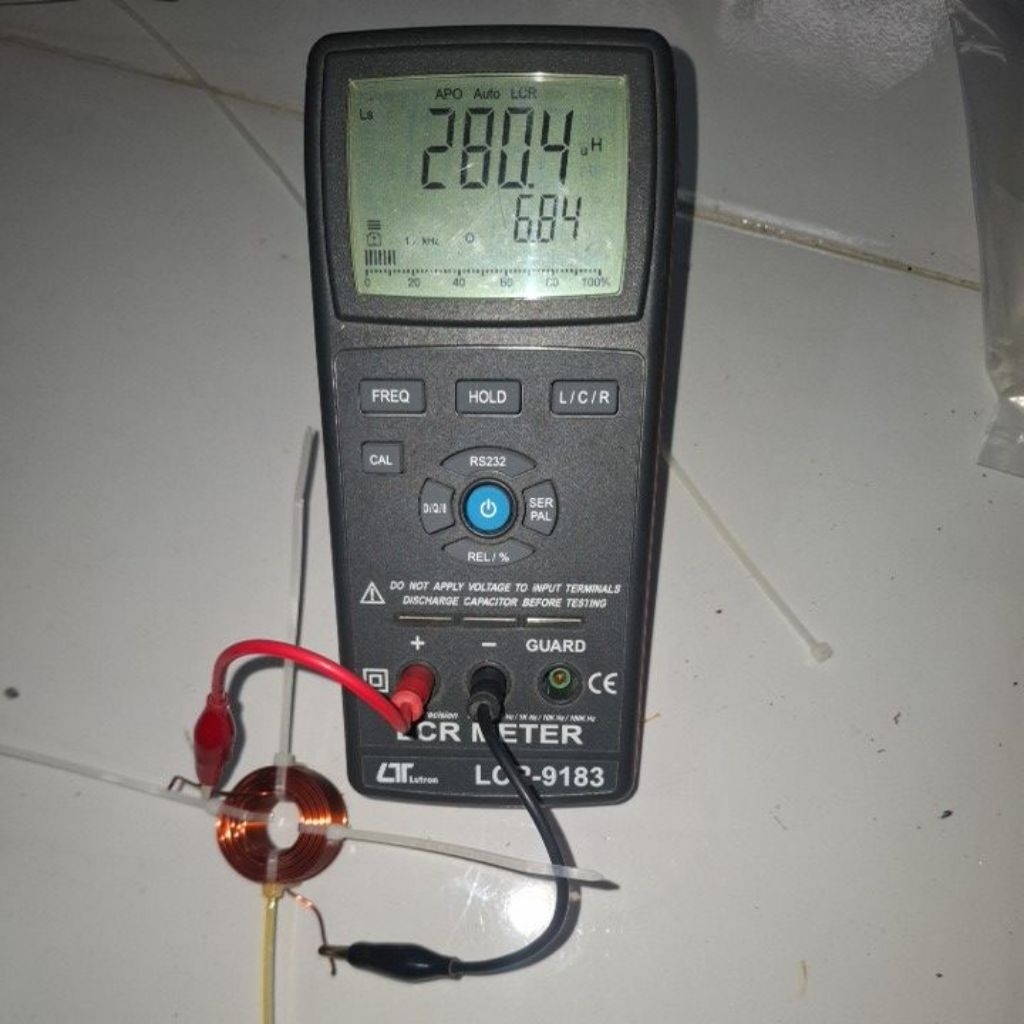 coil lilitan crossover pasif 0,28mh 1mm