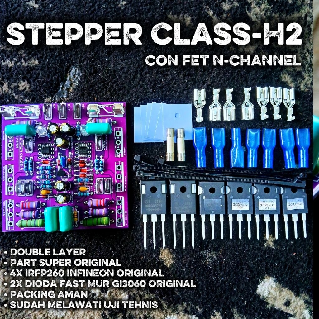 KIT Inject Class H | Stepper | Steper Class H Double Layer | Daya Maximal
