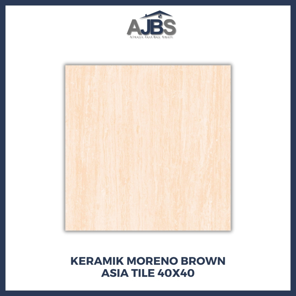 Asia Tile Keramik Moreno Brown 40X40 Keramik Lantai/Dinding Keramik Asia Moreno 40x40 6 Lembar/Box