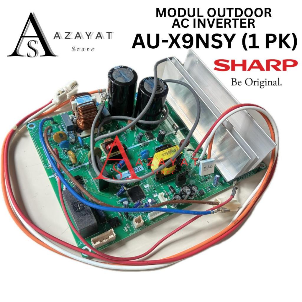 ORIGINAL MODUL AC INVERTER SHARP AU-X9NSY 1PK SPAREPART OUTDOOR