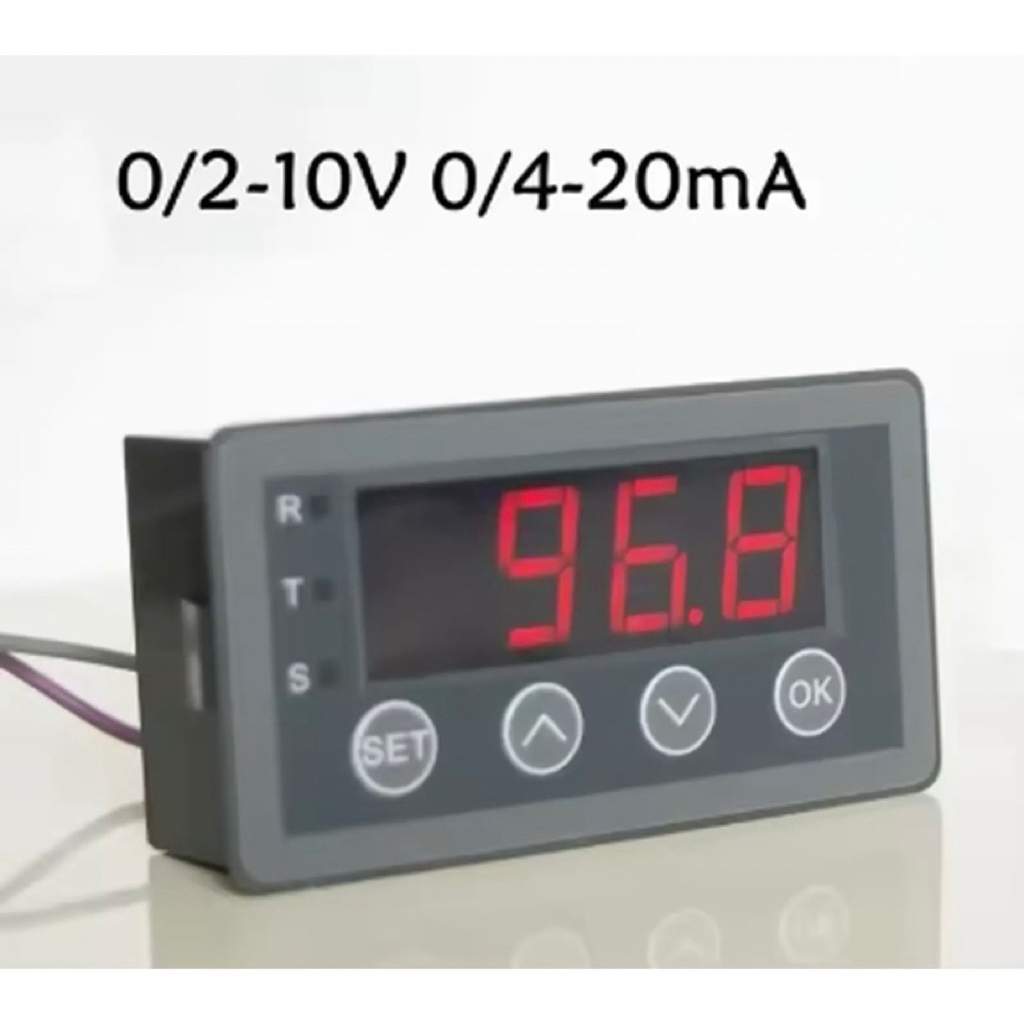 Digital display meter 0-10V 0-20mA 2-10V 4-20mA analog input display table Digital display head Modu
