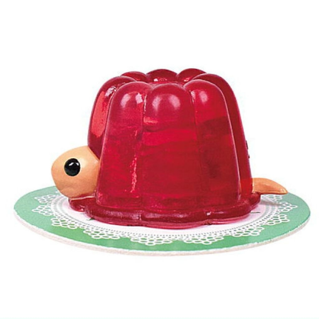 gashapon Retro Turtle Jelly 2 [3. Strawberry] figure miniature trinkets