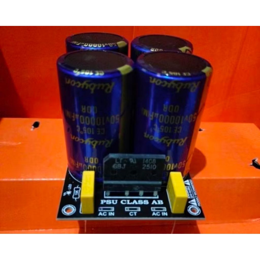 PSU 4 Elco 10000UF 50V Rubycon Blue original