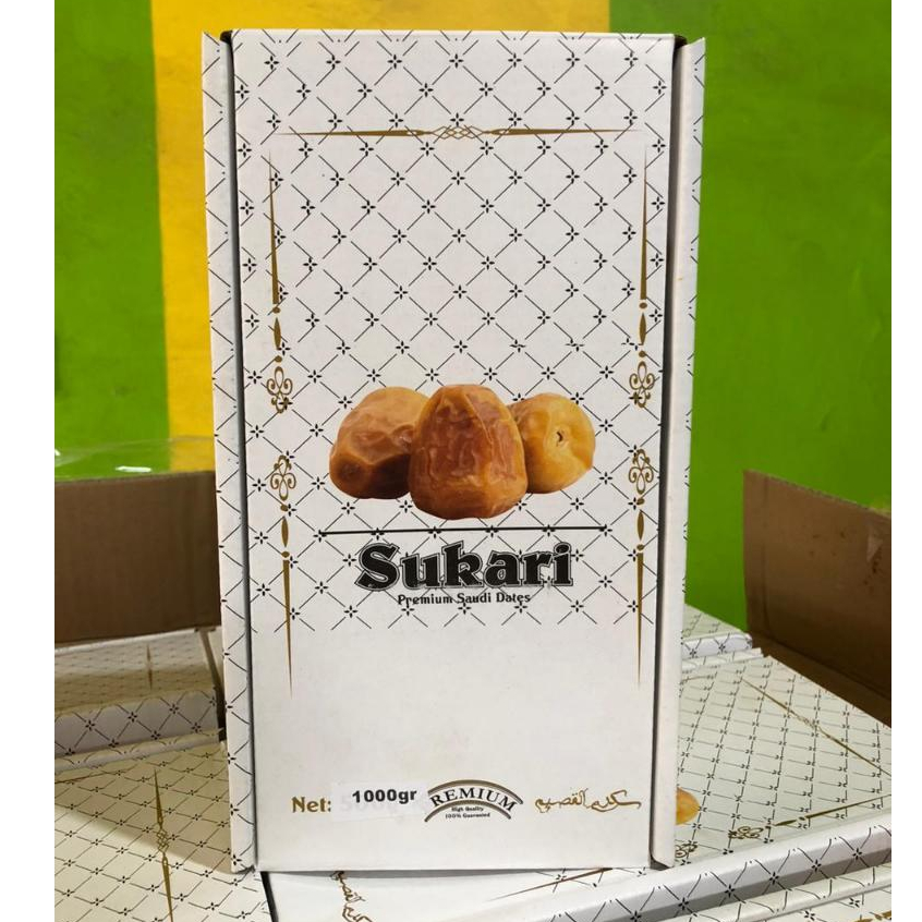 Kurma Sukari 3Kg | Kurma Sukari Dates Premium | Kurma Basah Sukari 1Kg