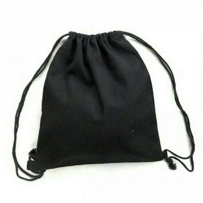 Tas Serut Drawstring String Bag Distro Gym sack Gymsack olahraga fitness sepak bola futsal basket vo