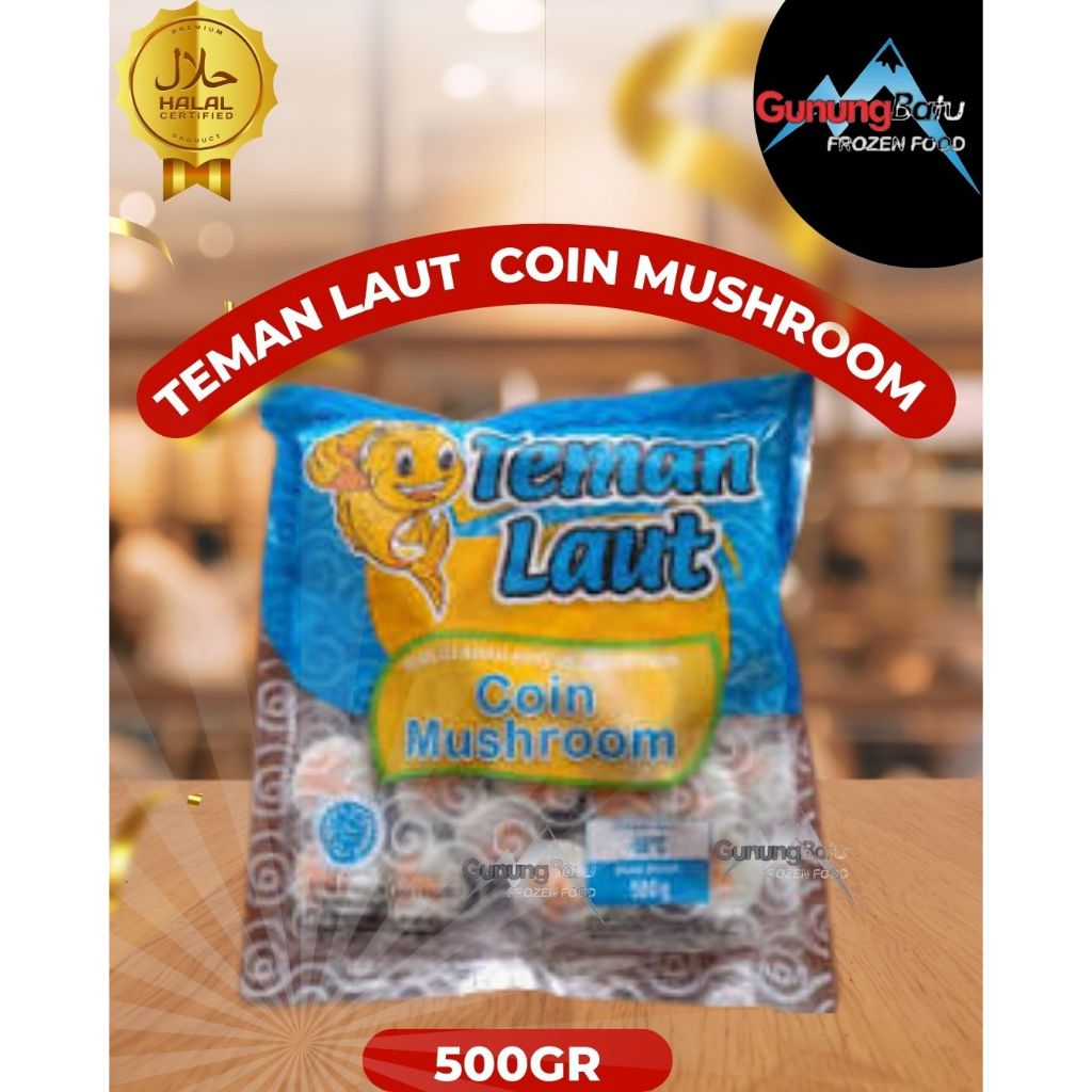 TEMAN LAUT COIN MUSHROOM 500 GR