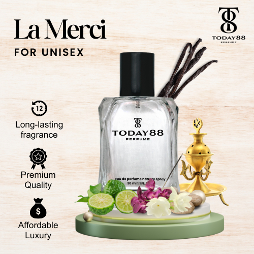NEW! La Merci - Parfum Unisex Today 88 Perfume