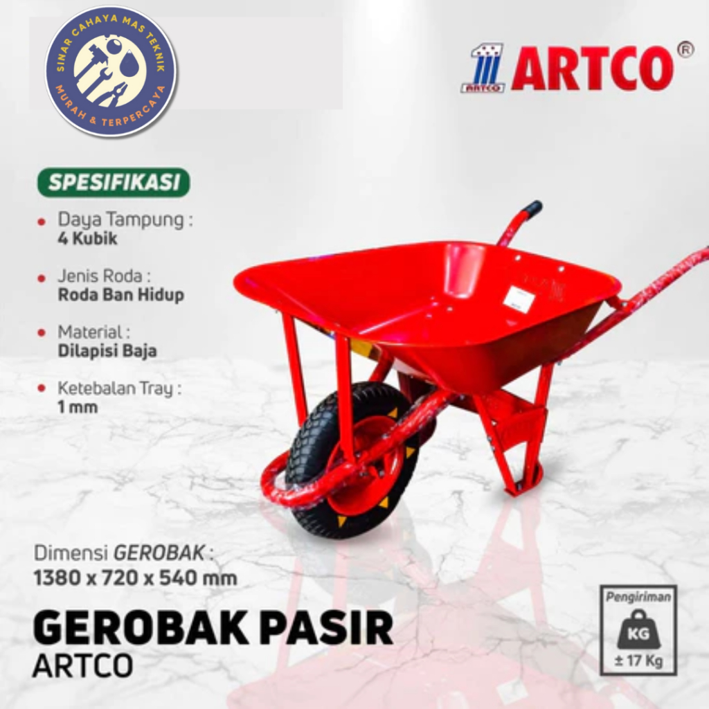Gerobak Pasir Artco Gerobak Dorong Artco Ban Hidup