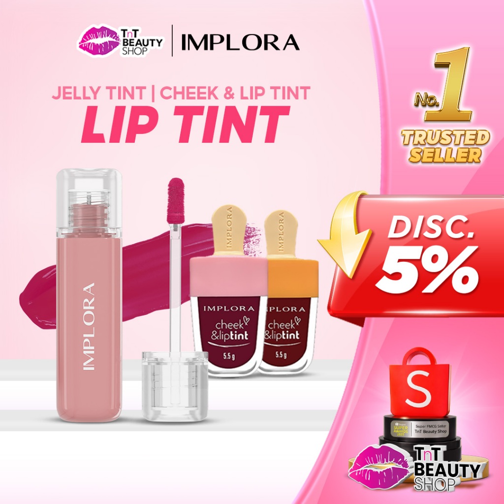 IMPLORA Cheek & Liptint | Implora Jelly Tint | TnT Beauty Shop