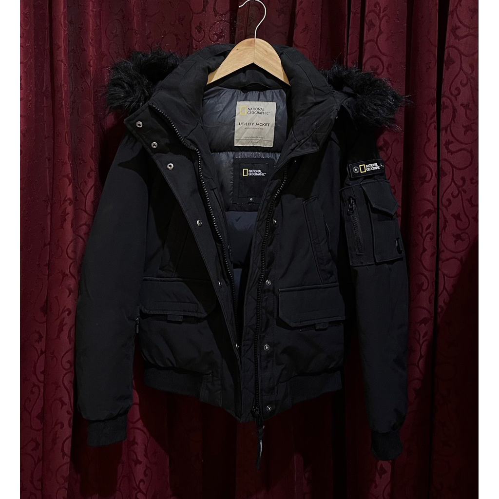 National geographic taruga | jacket bulu angsa natgeo ( NO COD )