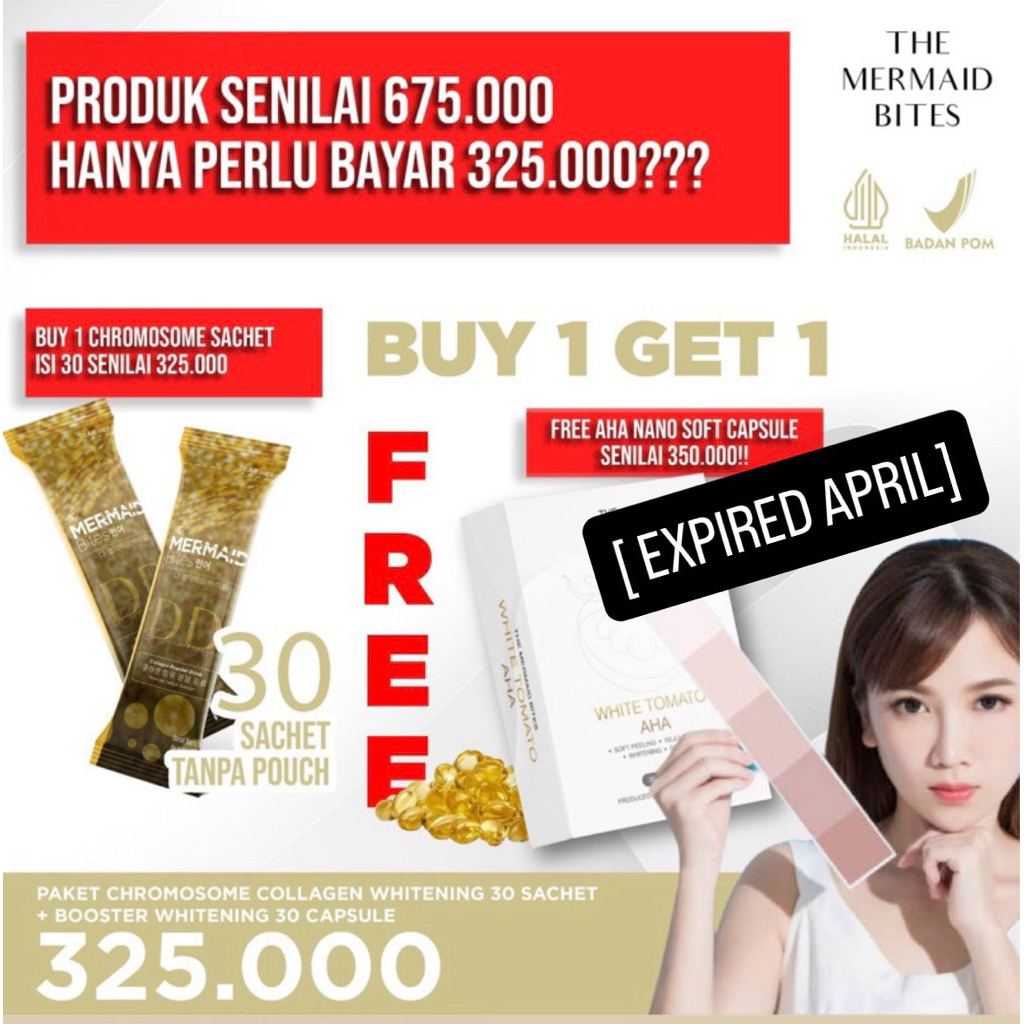 Korean Marine Collagen DD Chromosome 300grm (30 sachet)