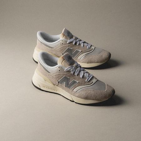 New Balance Classic 997R Suede Beige Grey White Black original