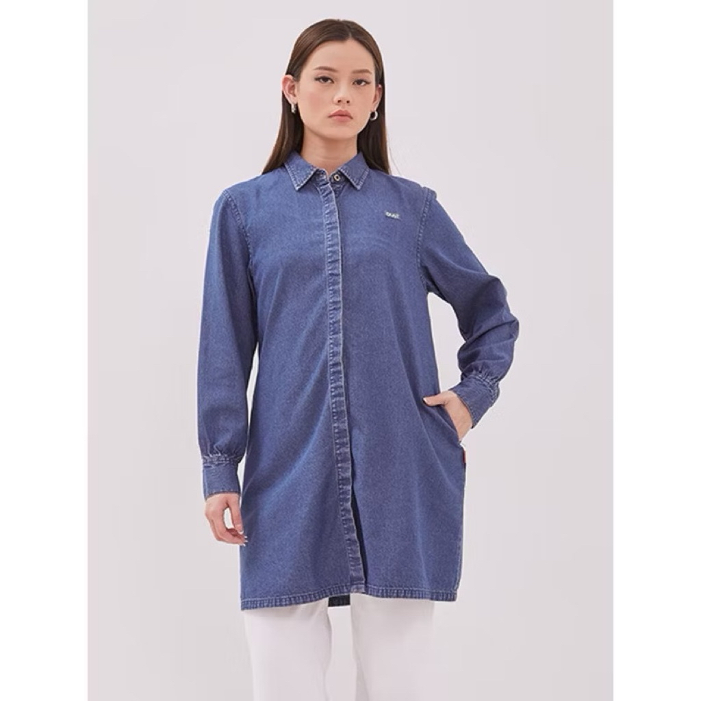 Dust Kemeja Denim Anastasia
