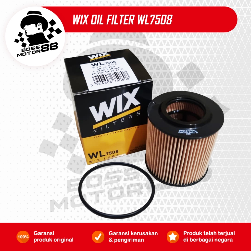 Wix Oil Filter Saringan Oli WL7508 Mobil Ranger New Ranger Diesel Everest Diesel Original