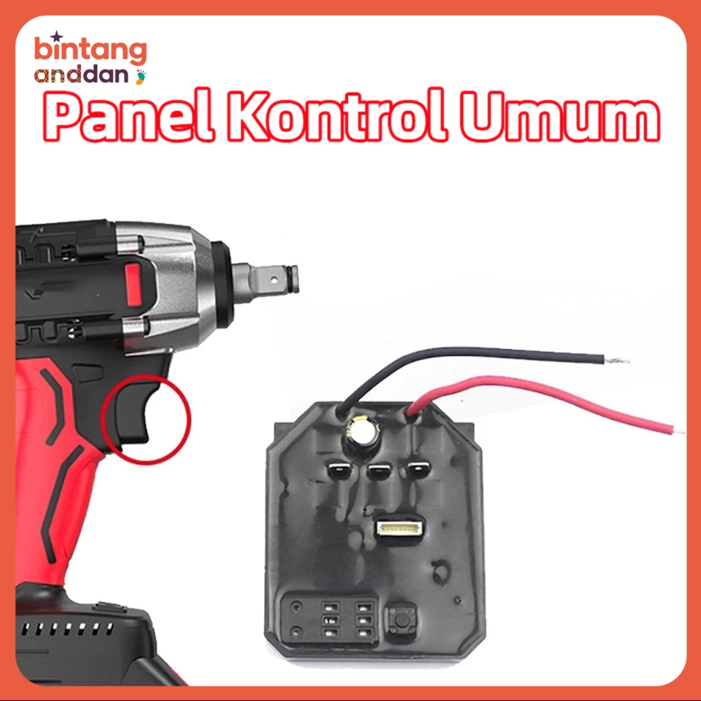 [COD]Saklar Modul Impact Wrench JLD Esc Speed Controller Impact Wrench Drill Brushless JLD Switch