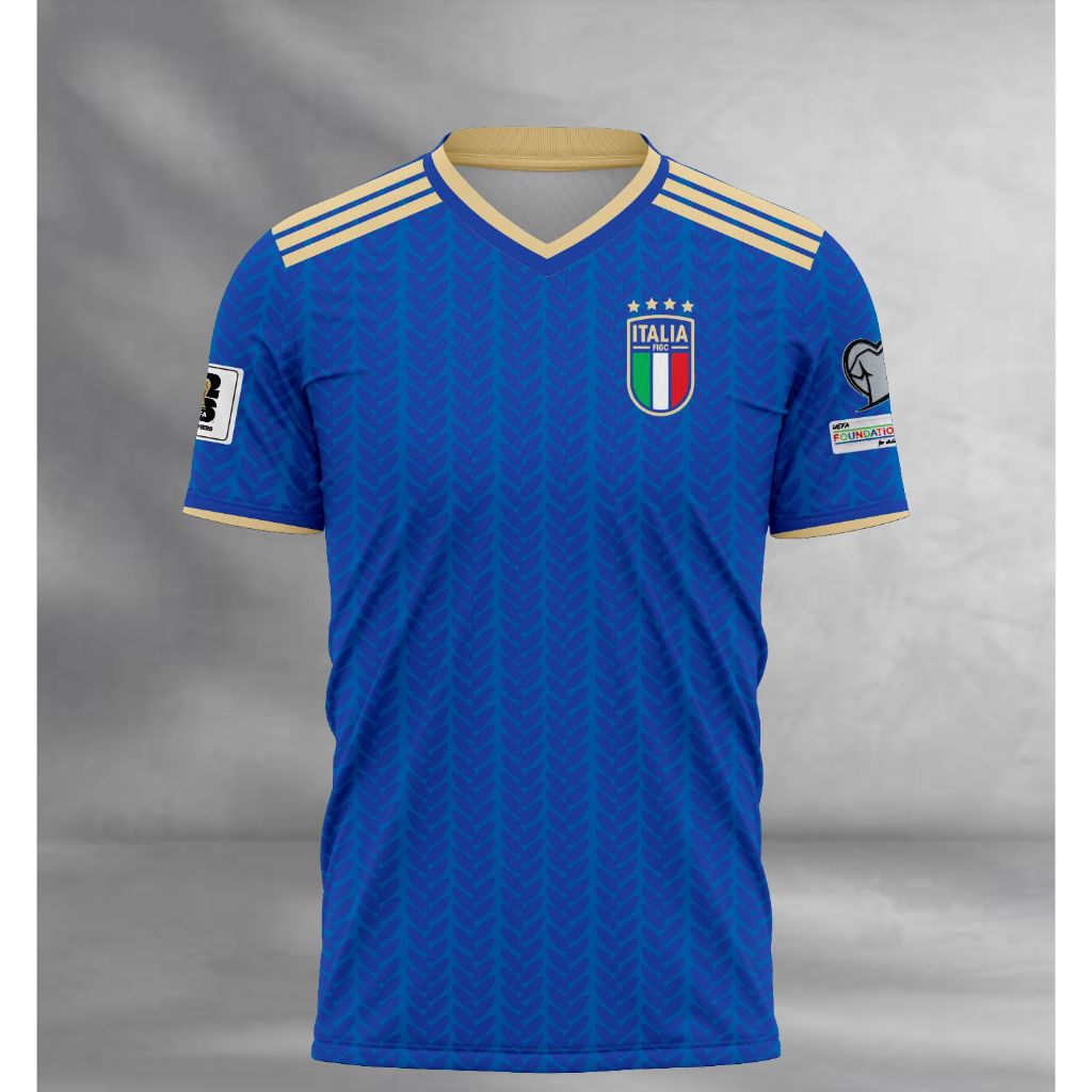Jersey Italia Home 2026 Full Patch
