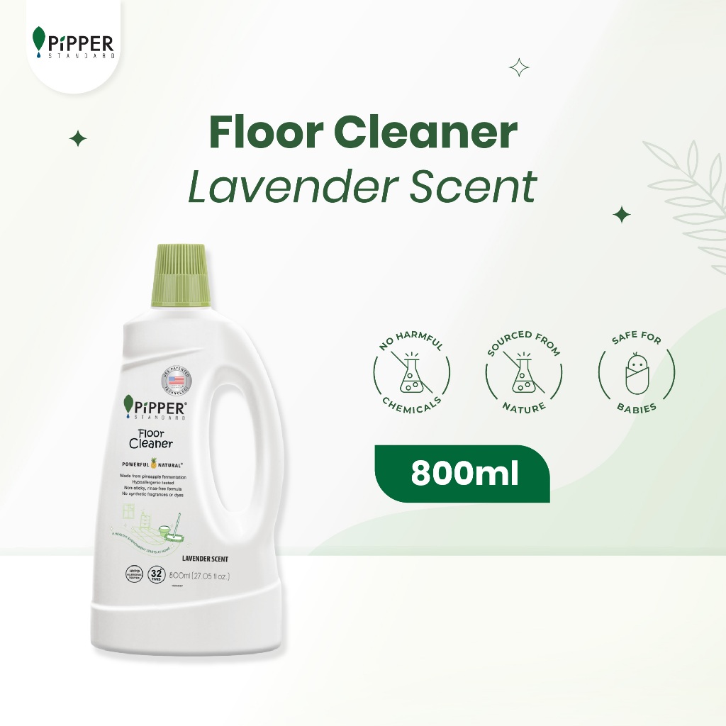 PiPPER Floor Cleaner Lavender Scent 800ml